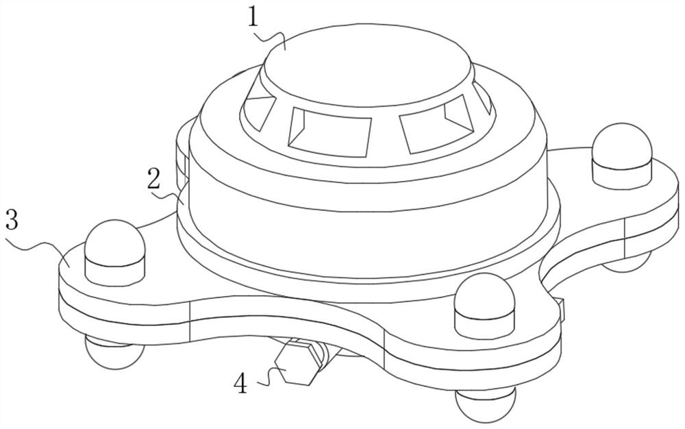 Smoke detector shell applied to dry-type transformer