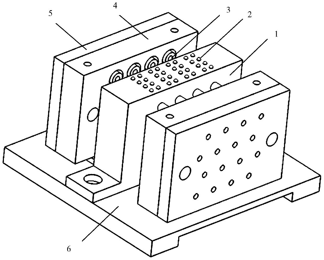 A low energy consumption electromagnetic drive type braille display device