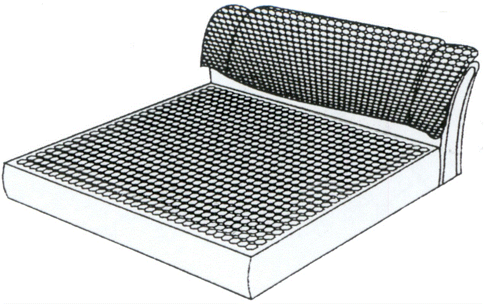 Preparation technology for honeycomb supporting structure