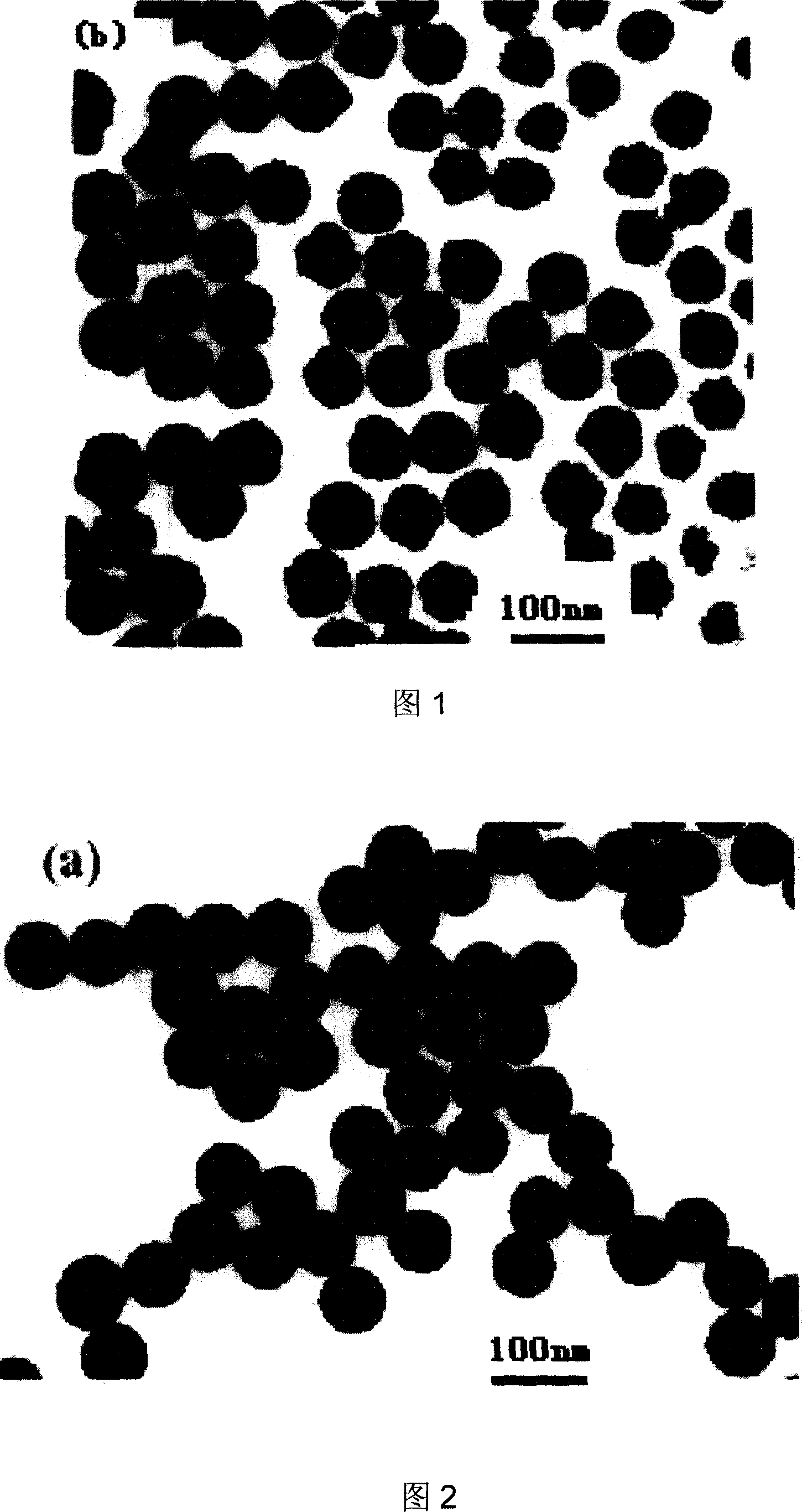 Kernel-shell structured rare-earth nanometer antibiotic agent, prepn. method and application thereof