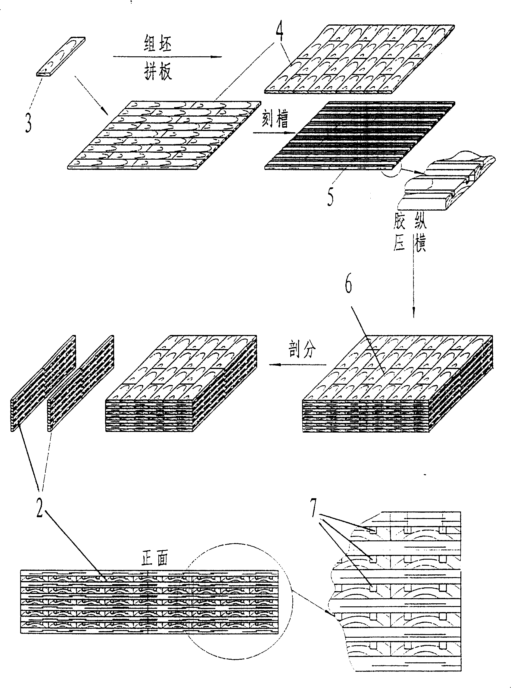 Solid wood composite floor fit for geothermal heat and manufacturing method thereof