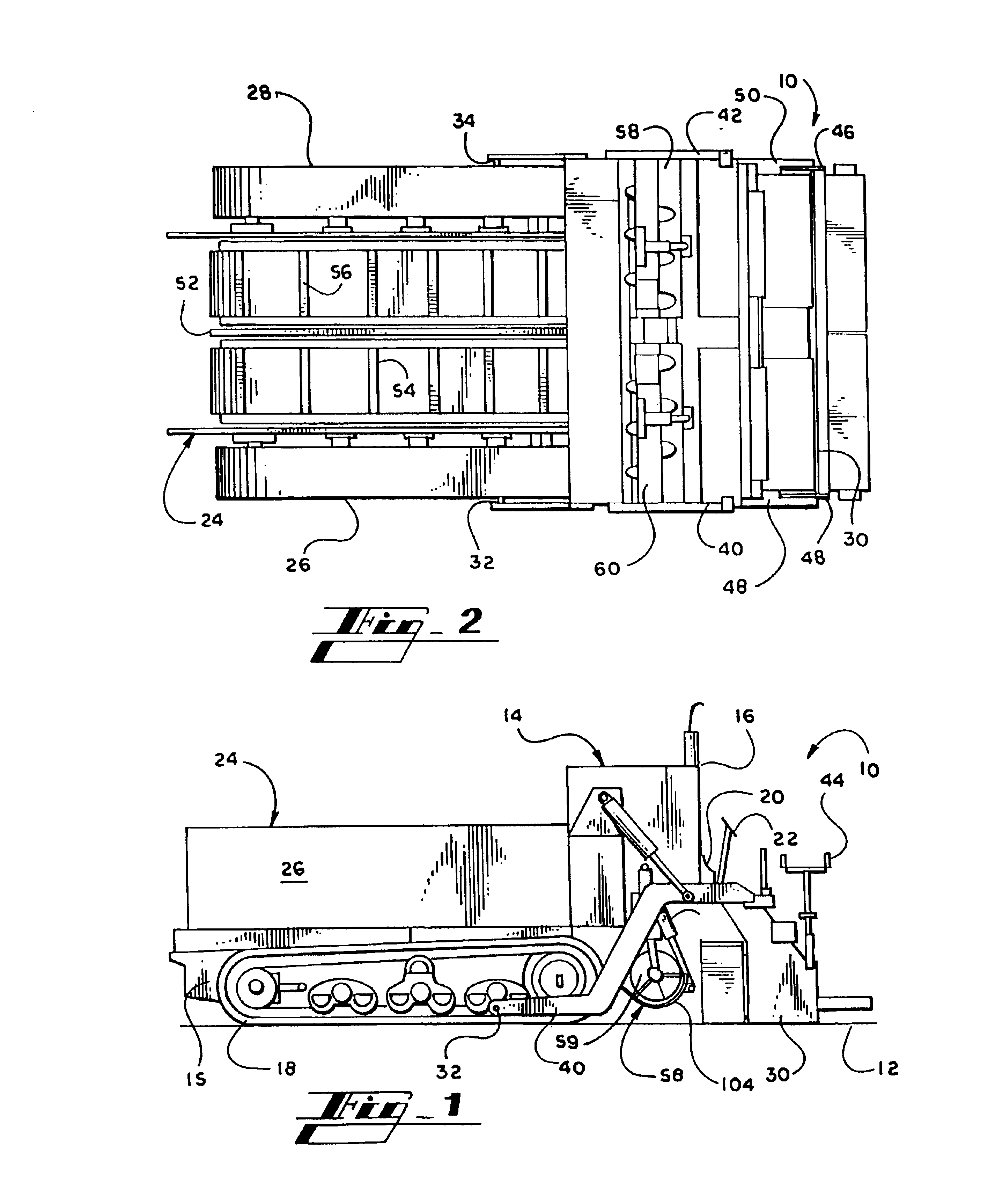 Cut off and strike off mechanism for a paving machine