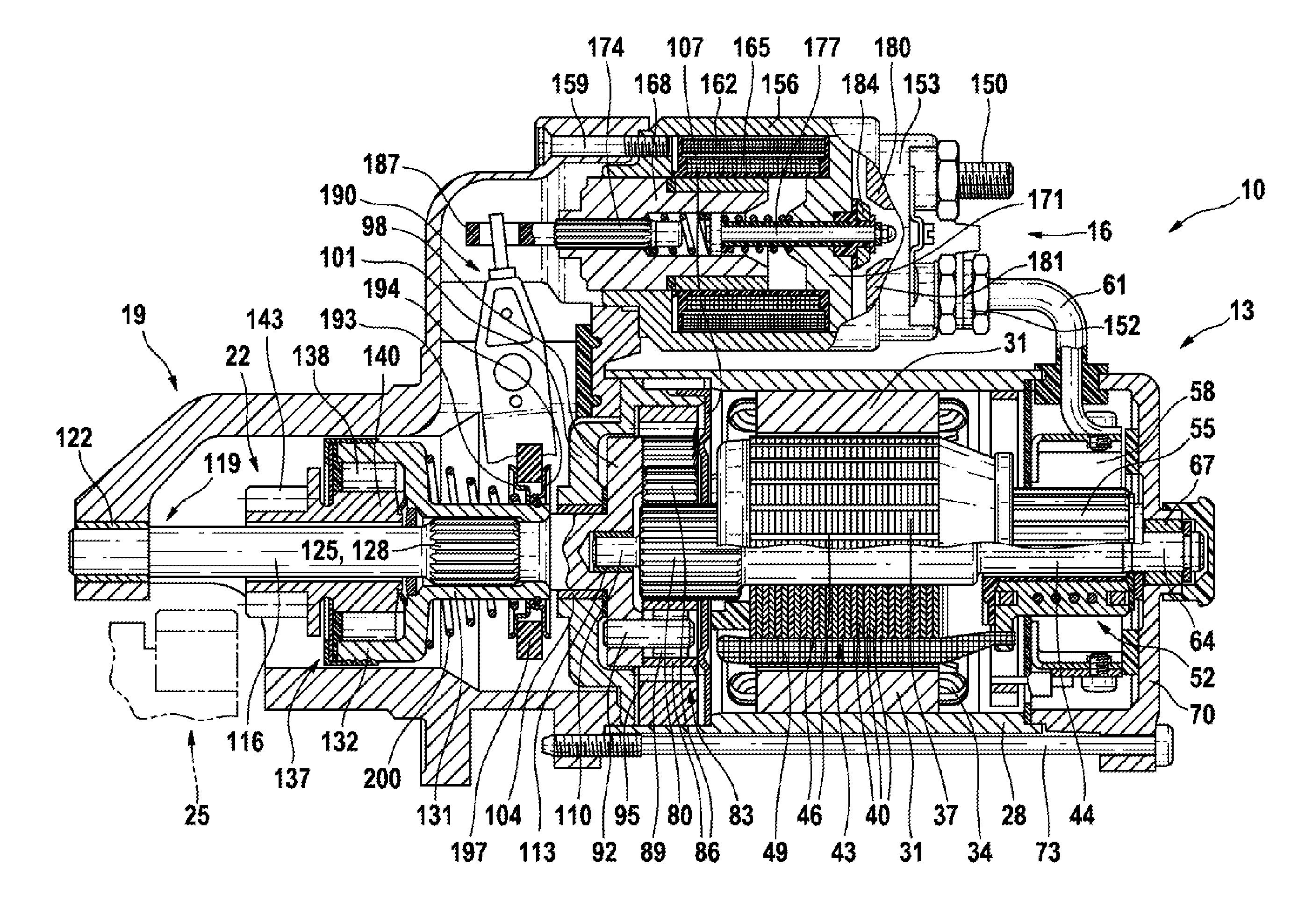 Split armature relay