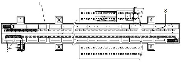 Base coordinate system creation method for numerical control equipment group collaborative production line installation