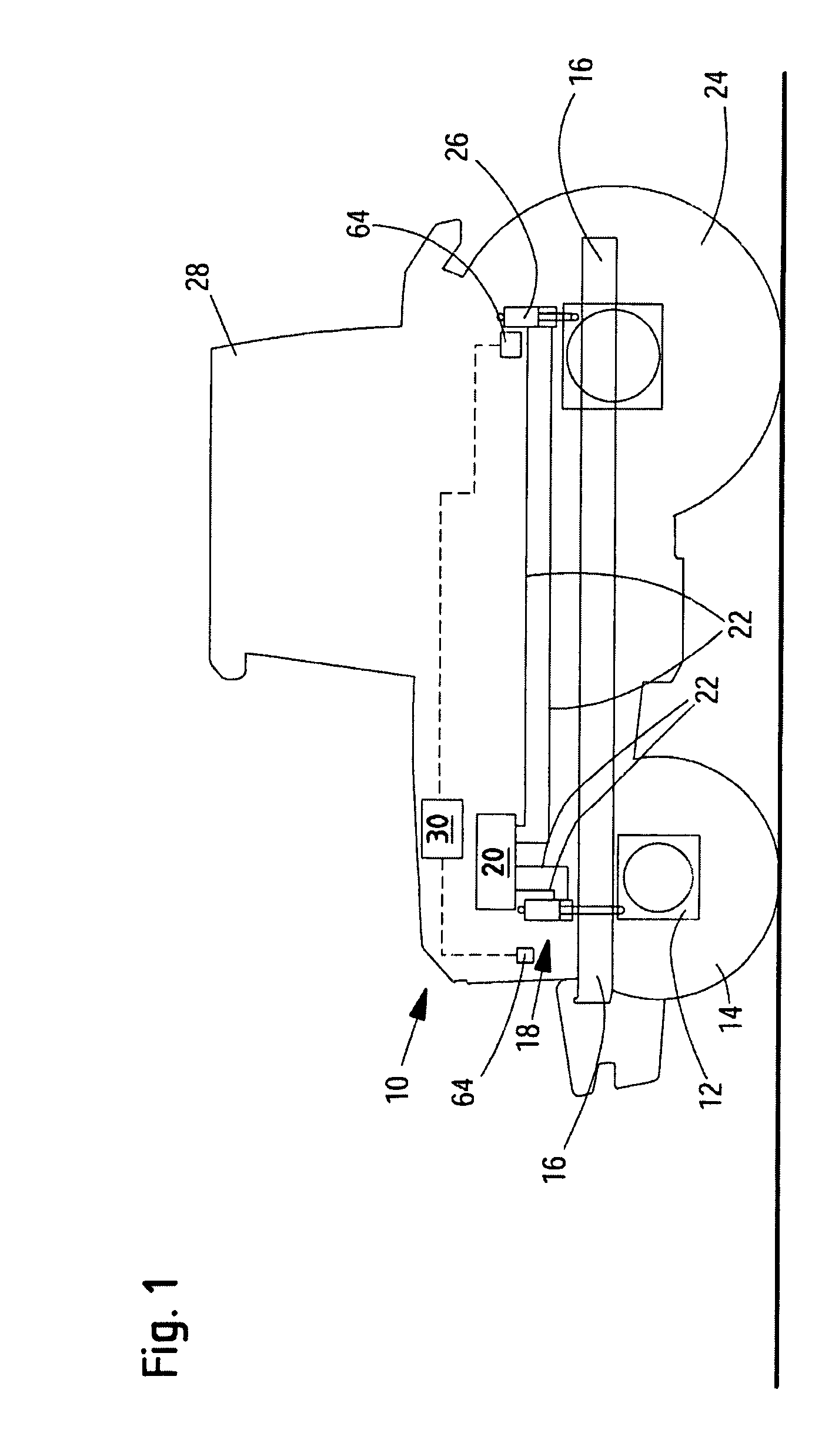 Vehicle active suspension system