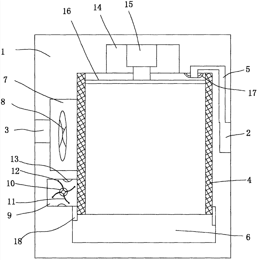 Filtering apparatus capable of realizing falling of dust from filter screen