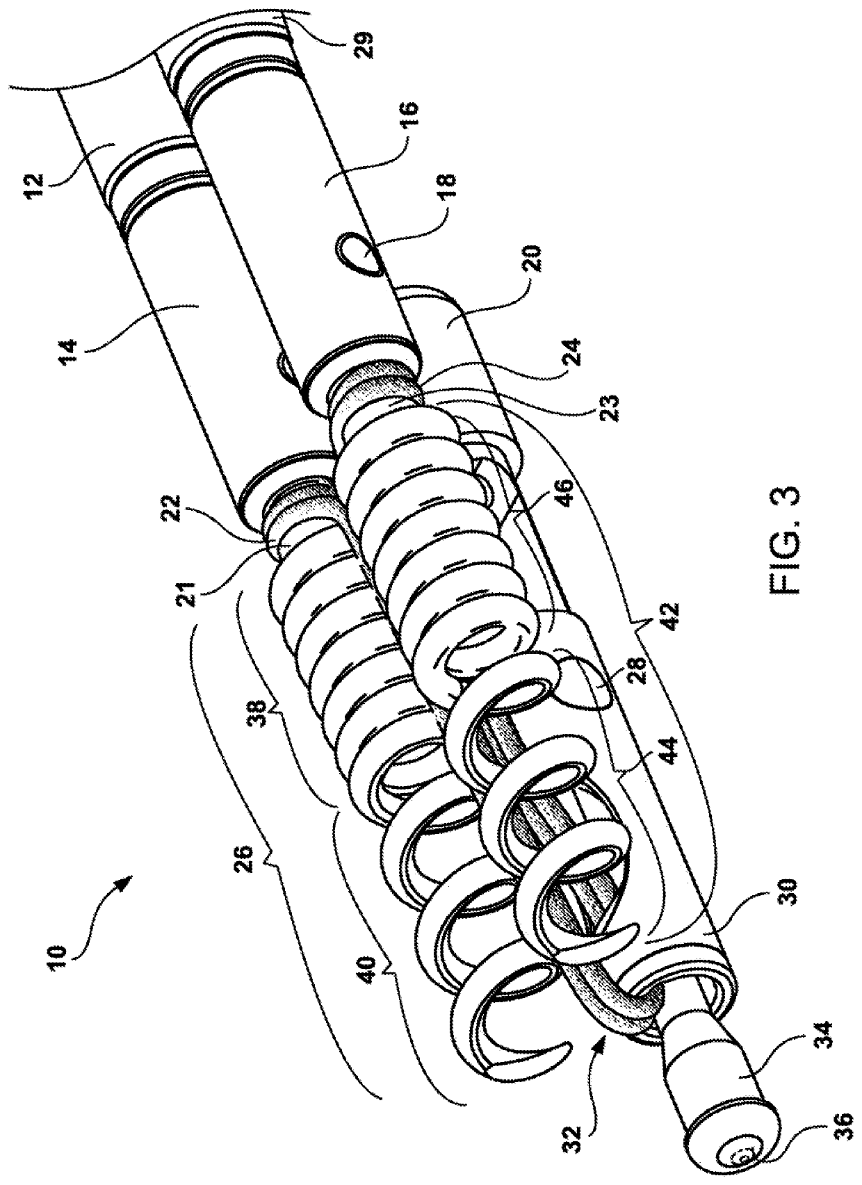 Helical Tissue Anchor Device and Delivery System