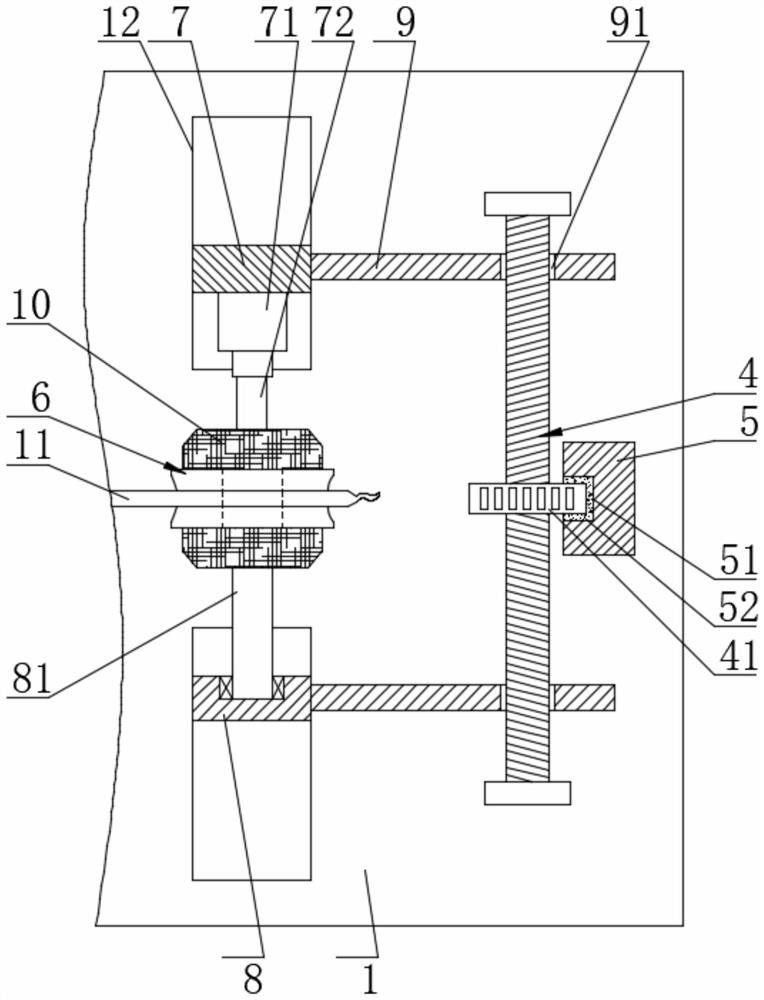 Earphone connecting wire winding forming device for earphone production