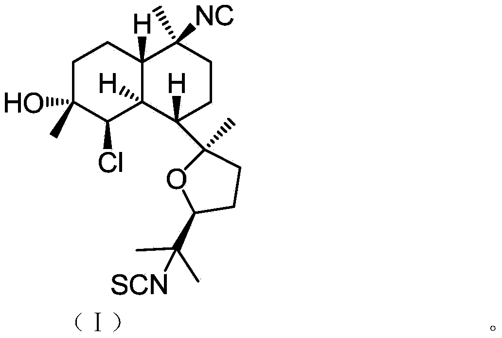 Diterpene compound kalihinol and use thereof