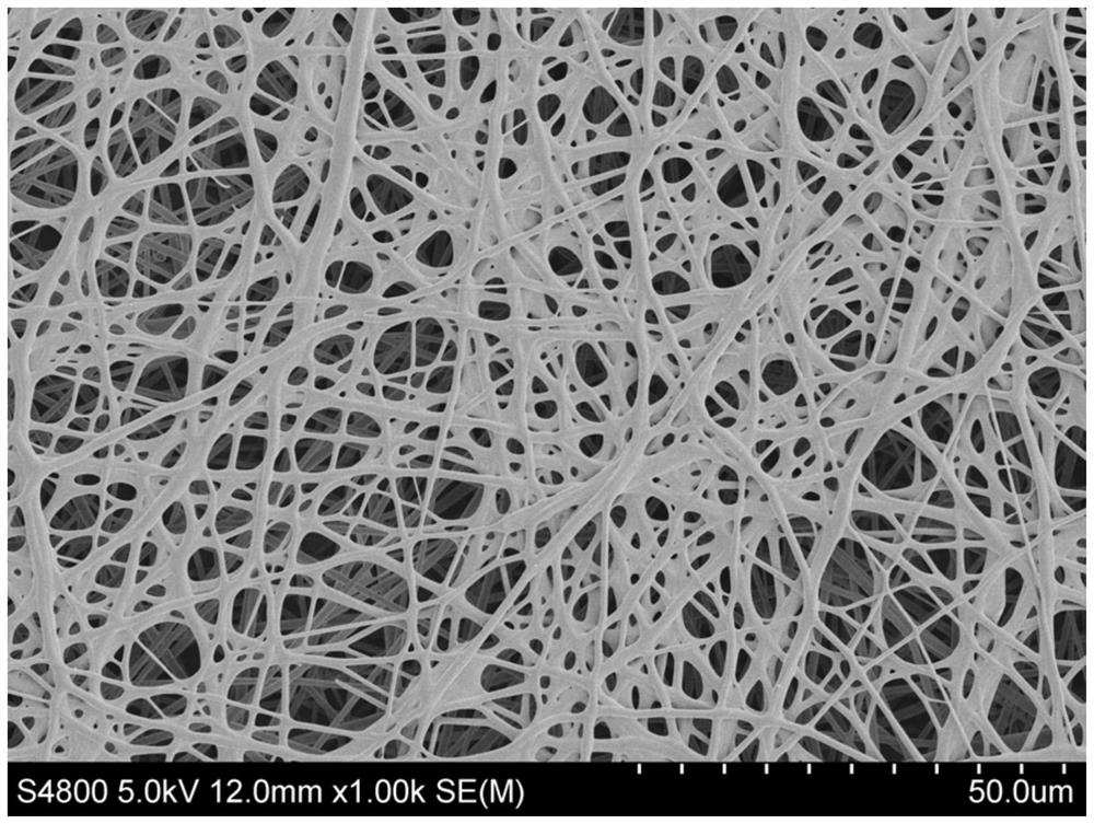 Method for enhancing mechanical property of electrospun fibrous membrane