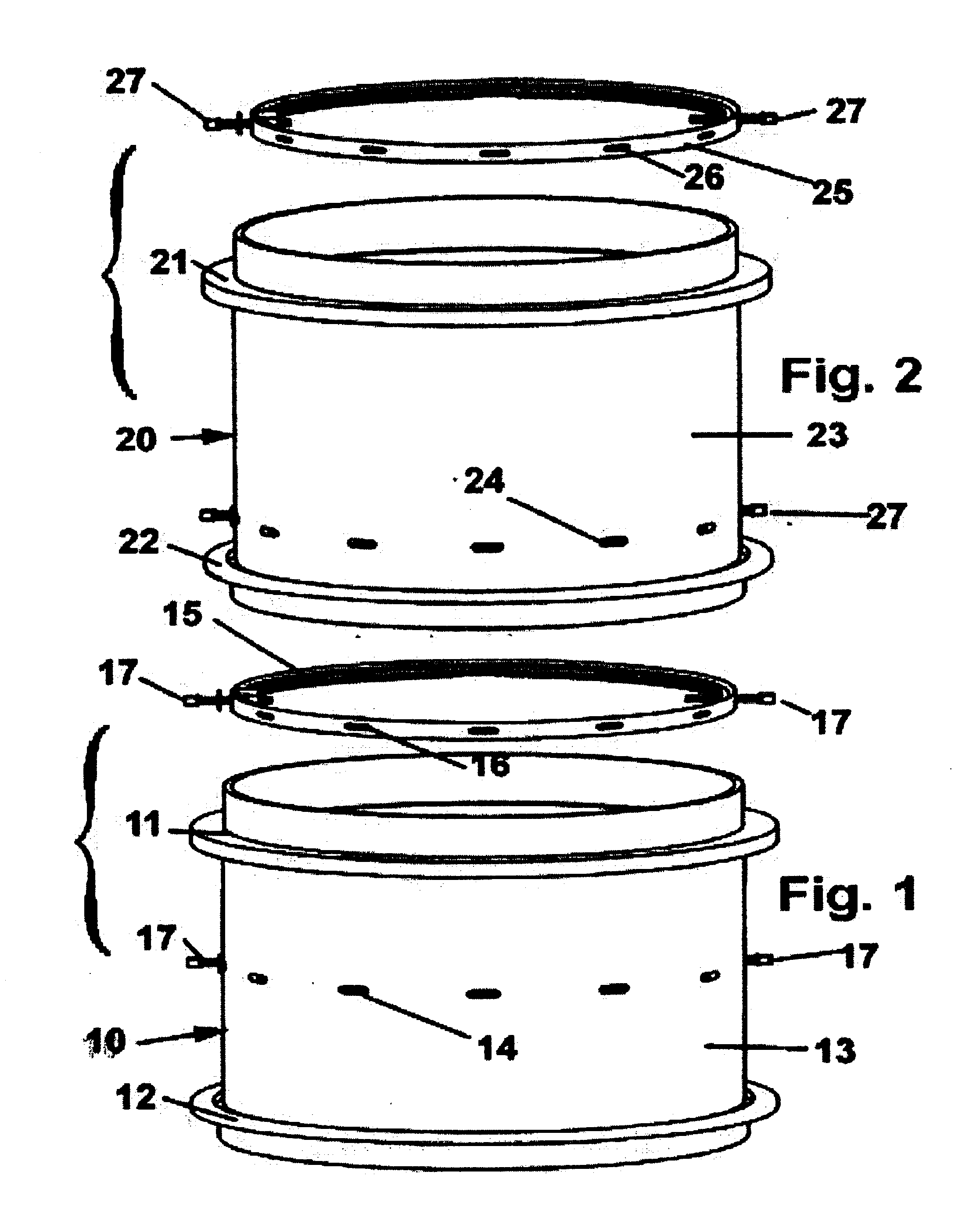 Drum with modulated acoustic air vent