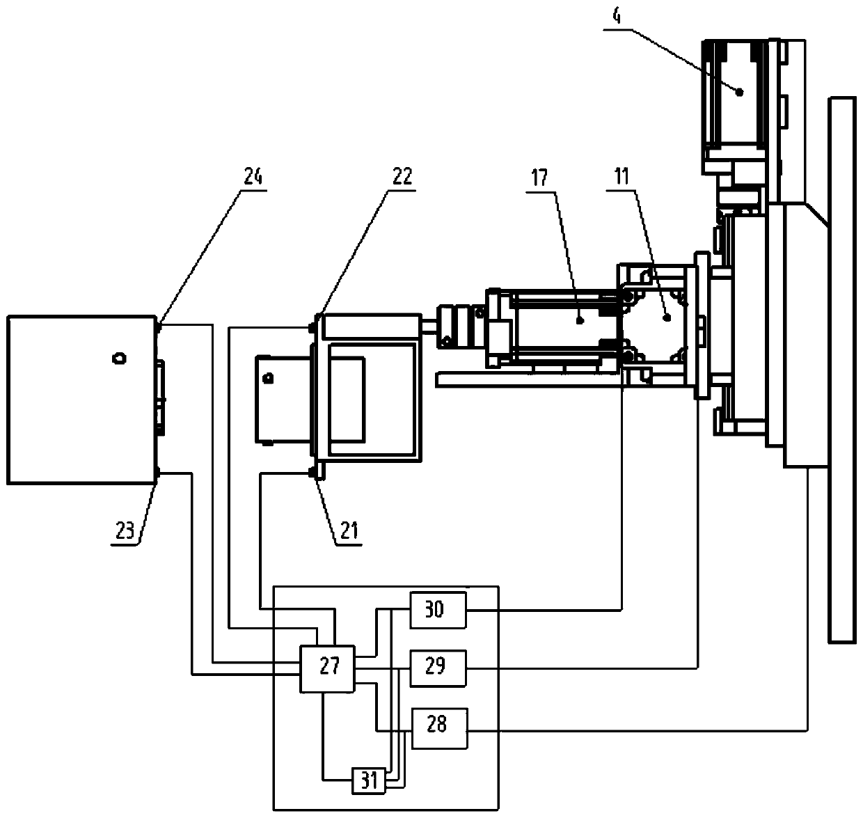 Automatic centering plugging method for electric connector