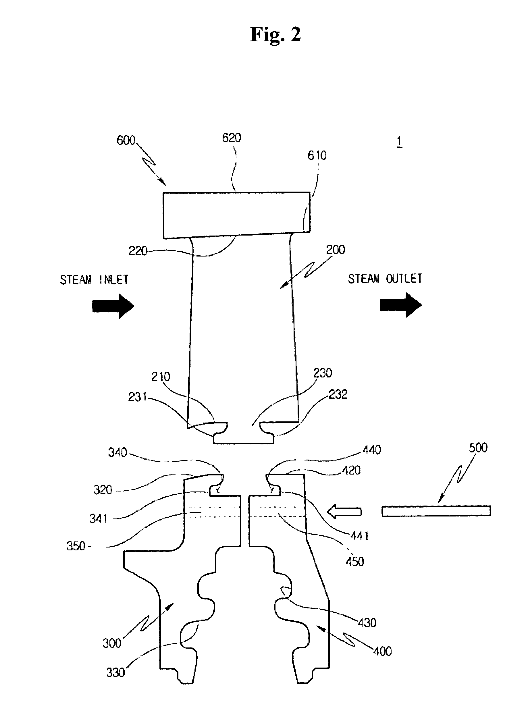 Bucket assembly for replacing old bucket provided with turbine and method for replacing the same