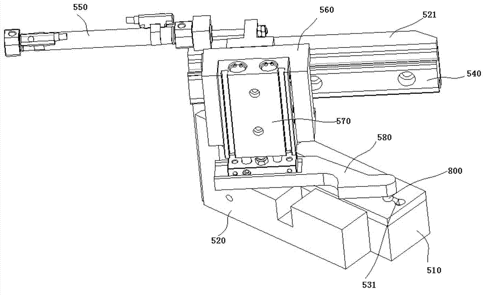 Method and device for automatically riveting static reed and contact of contactor