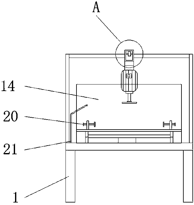 Grinding device and grinding method for machine manufacturing