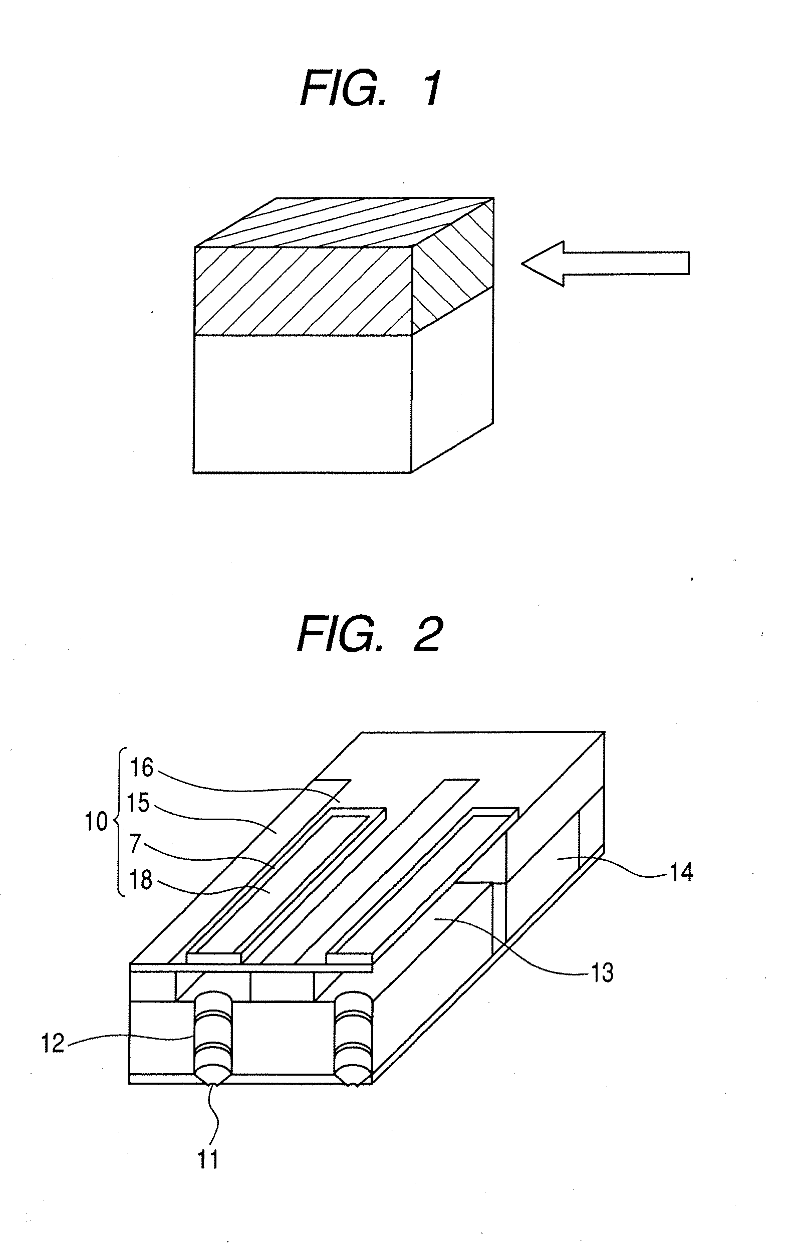 Piezoelectric substance element, liquid discharge head utilizing the same and optical element
