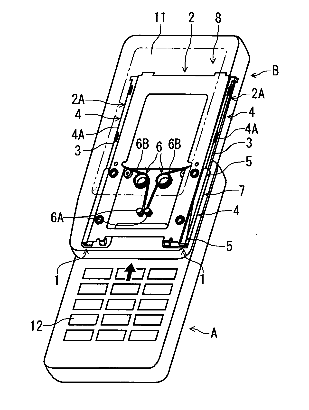 Slide device and electronic device using slide device