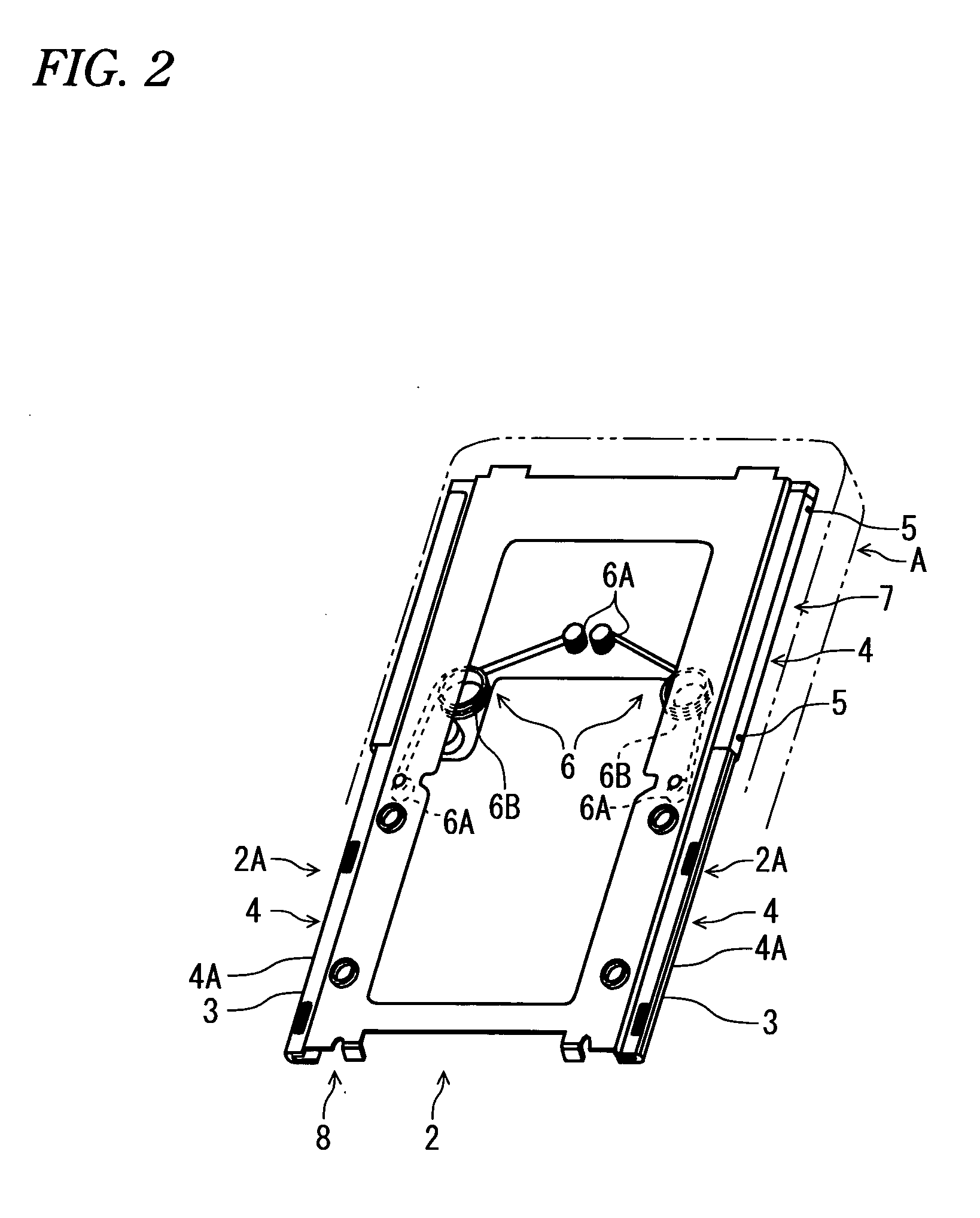 Slide device and electronic device using slide device