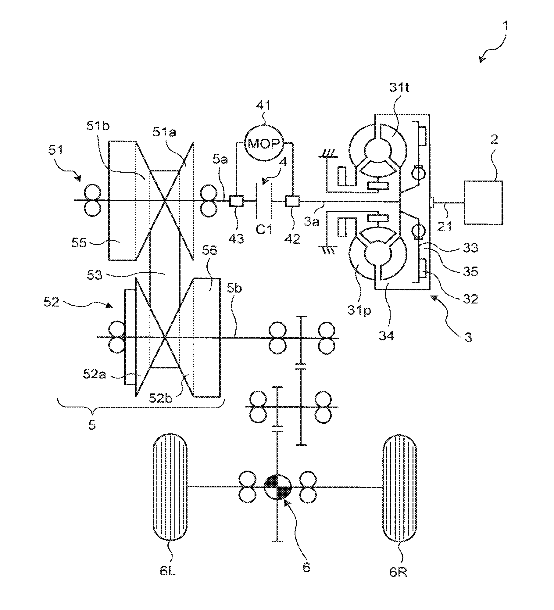 Vehicle driving device