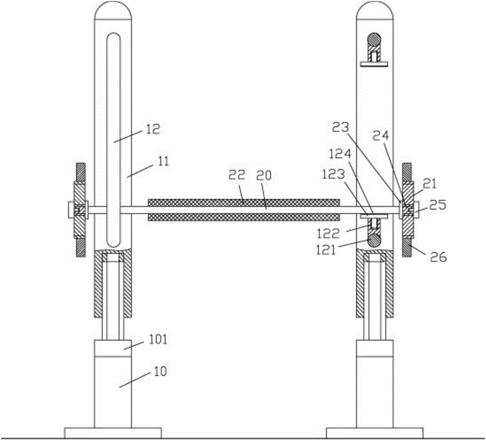 Outdoor multifunctional barbell device