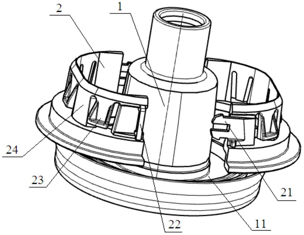 Expandable rubber part provided with framework