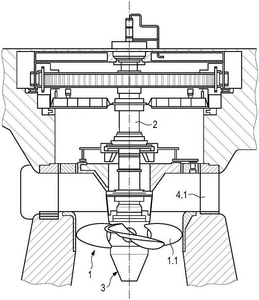 Impeller for a Kaplan turbine