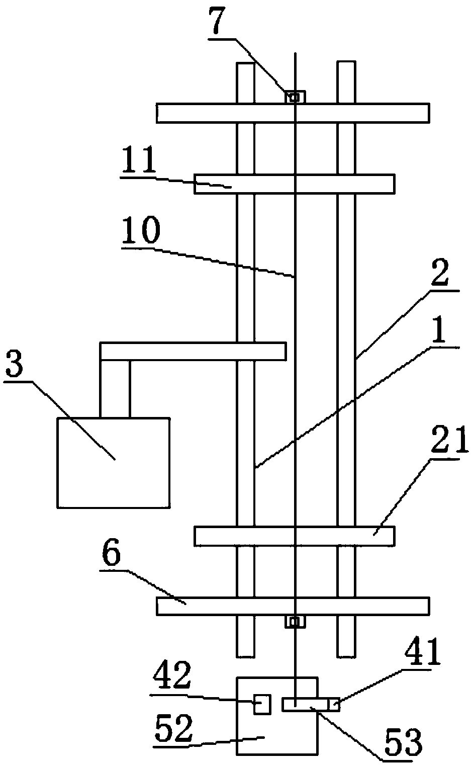 A device for adjusting the heating angle of a stabilizer bar with variable cross-section