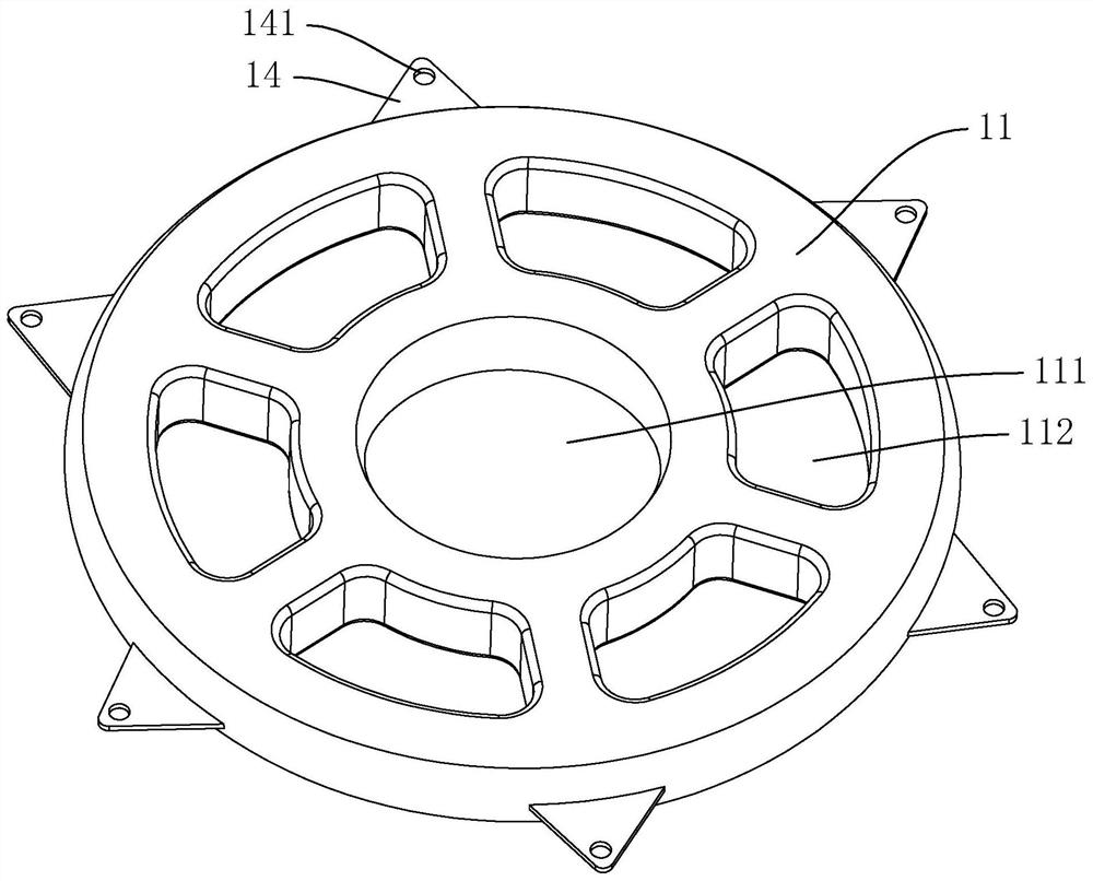 Diversified vegetation distribution method based on ecological floating bed base structure