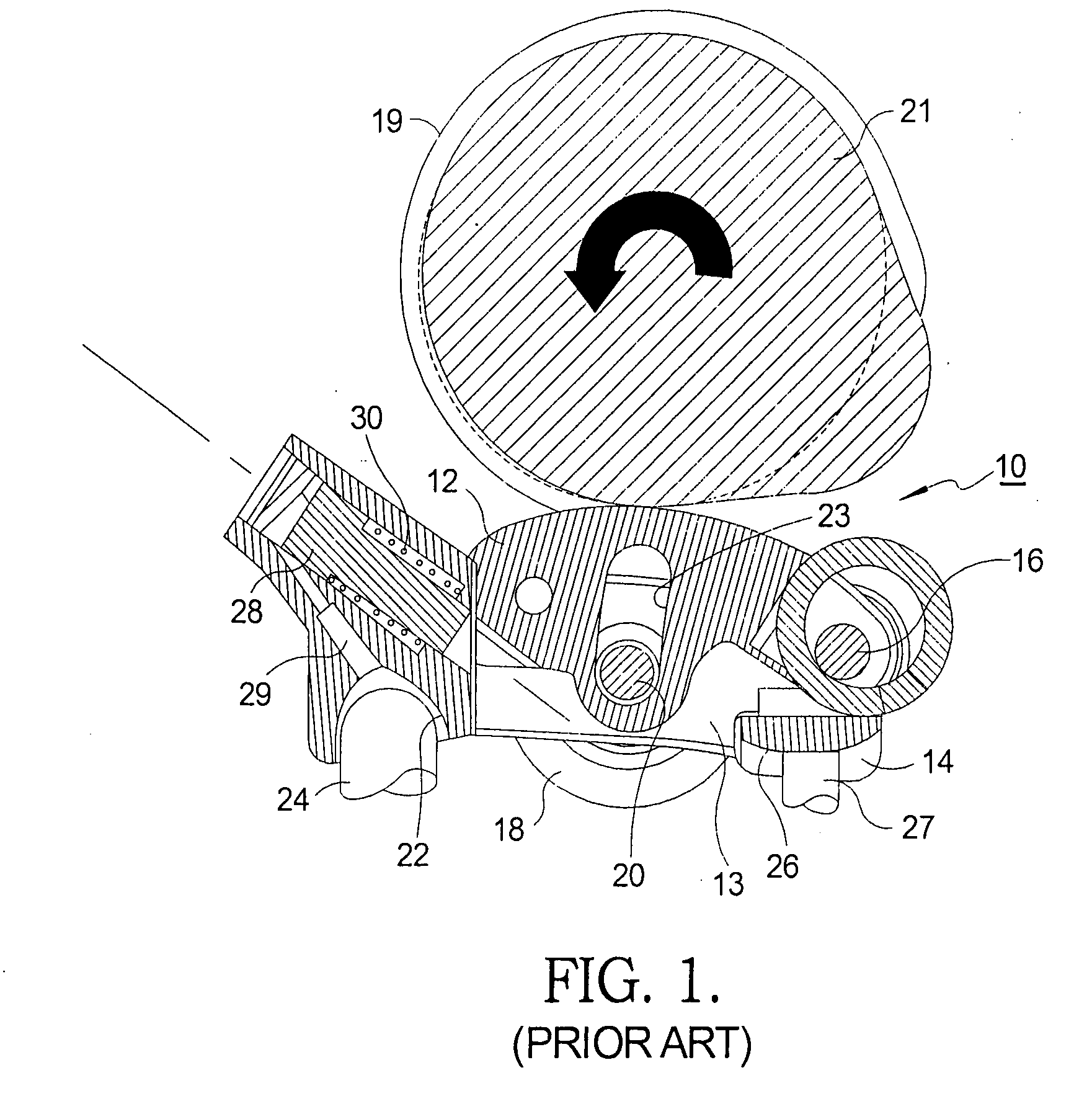 Diagnostic of hydraulically switchable engine mechanisms