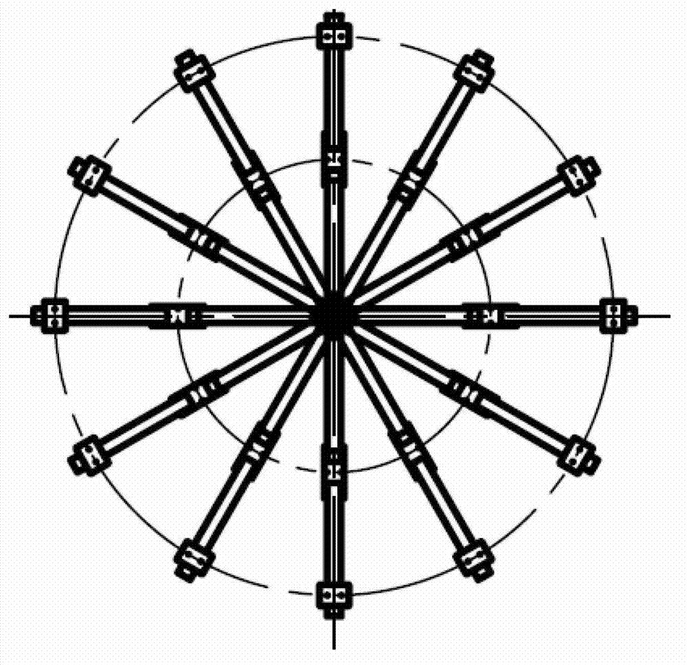 Variable diameter metering device applicable to wet sticky food