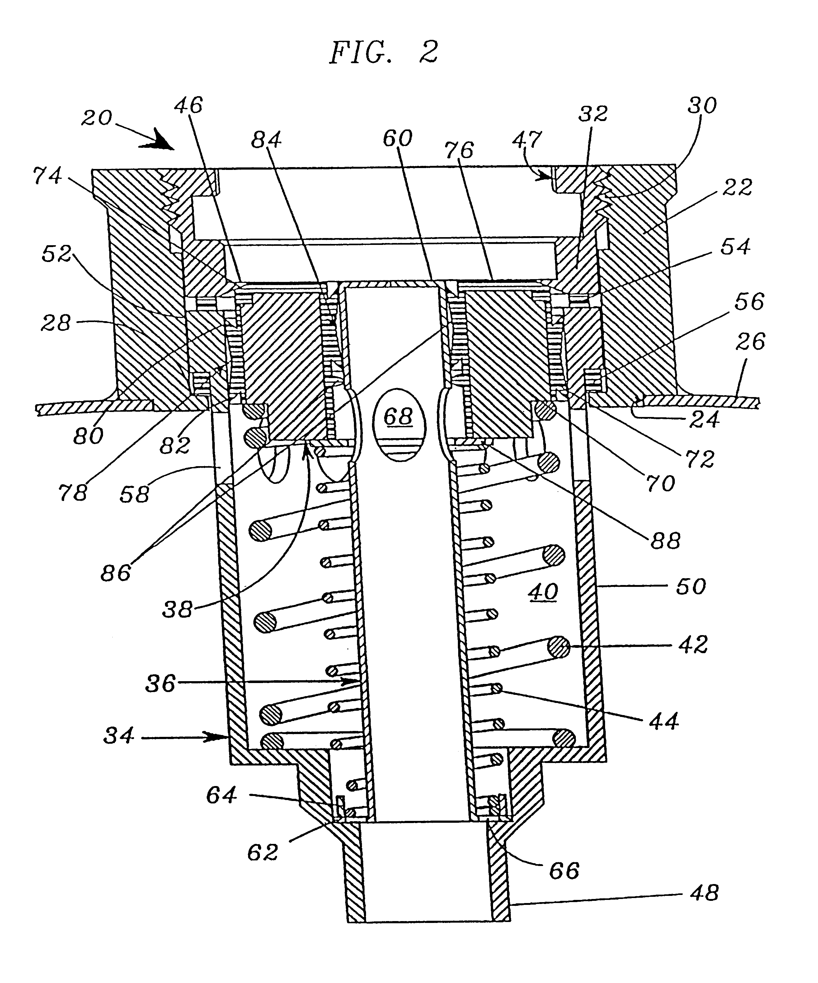 Valve assembly for controlling fluid ingress and egress from a transportable container which stores and distributes liquid under pressure