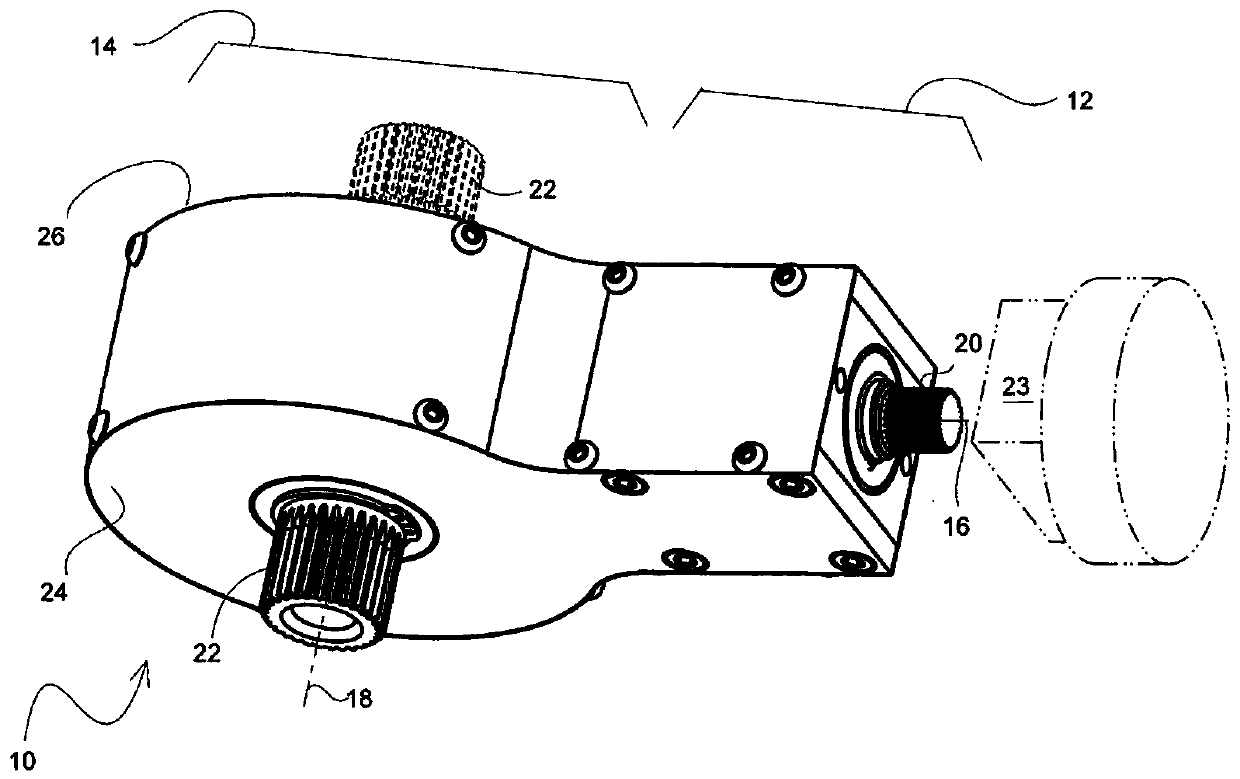 Continuous rotation torque wrench