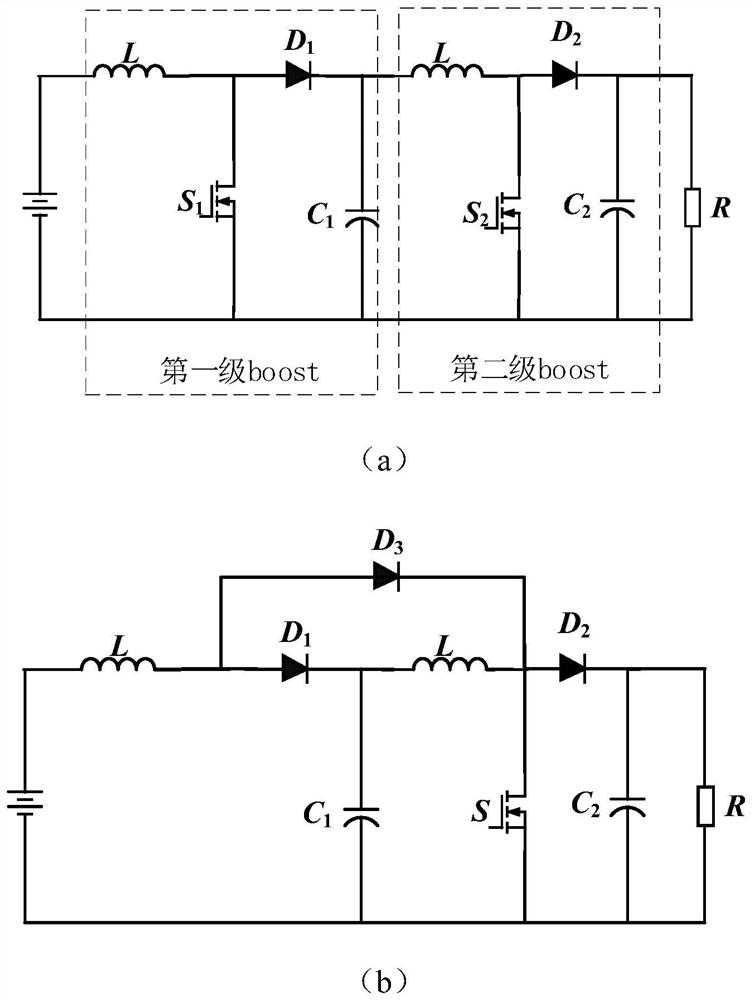 Boost conversion circuit, device and method