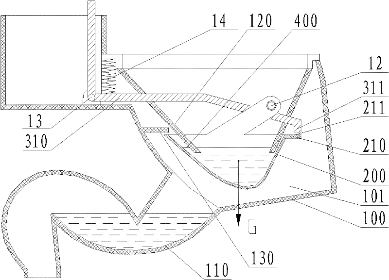 Pedestal pan and base body thereof