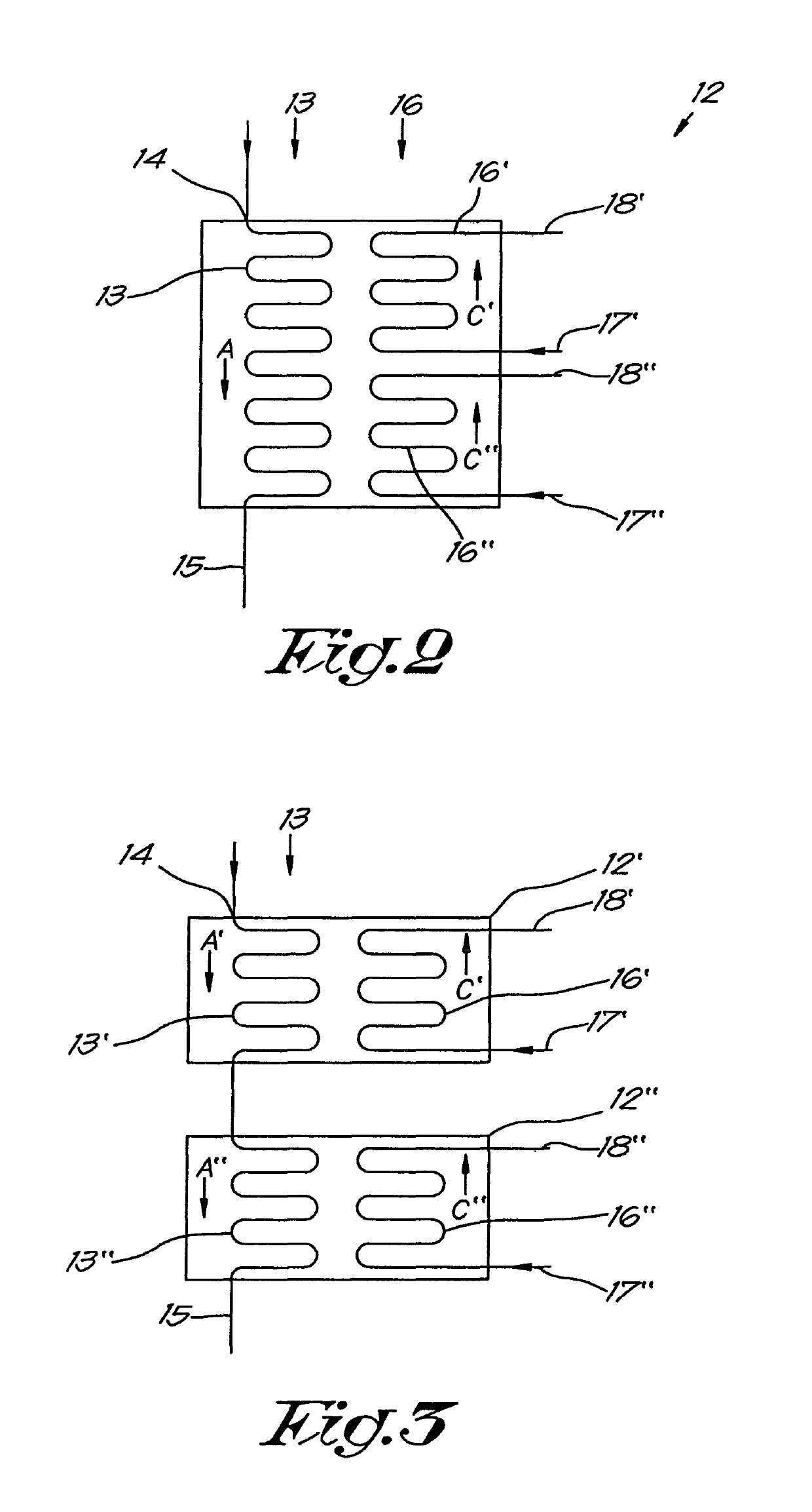 Compressor device and a cooler thereby used