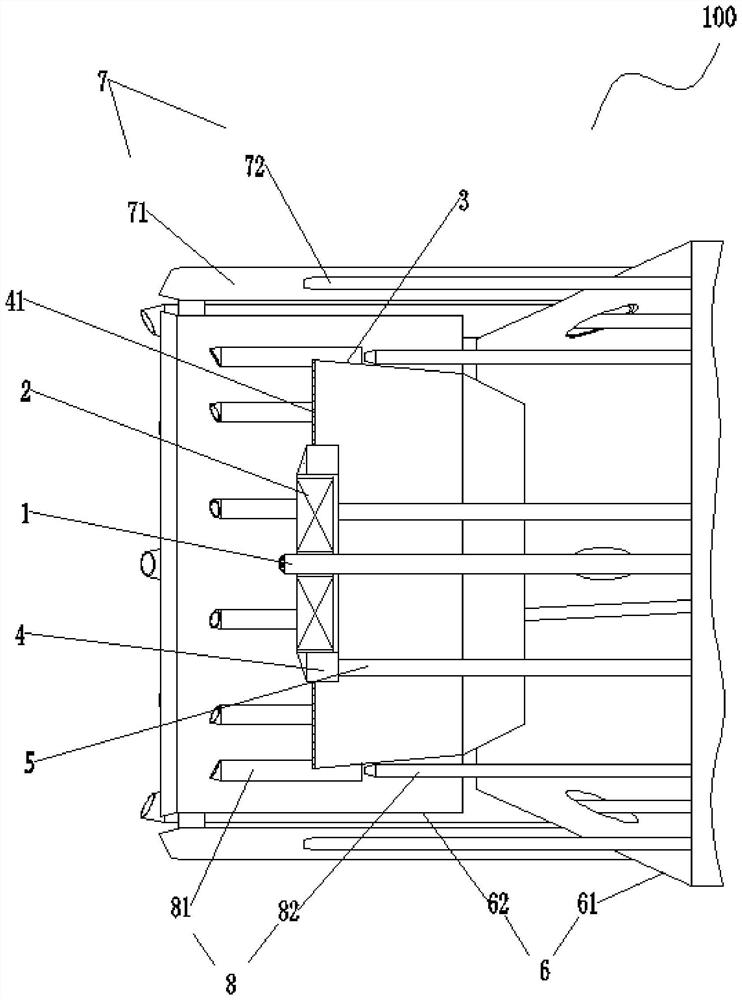 Internal circulation low nitrogen gas burner