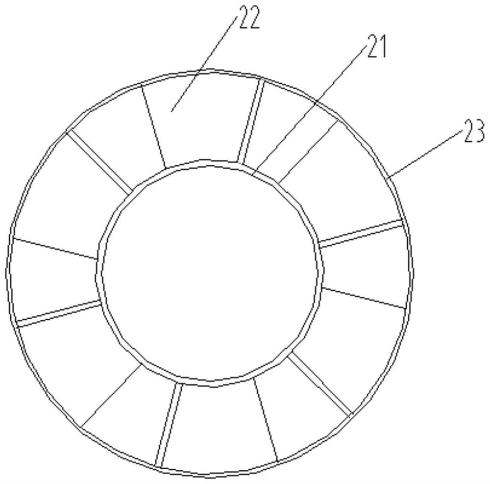 Internal circulation low nitrogen gas burner