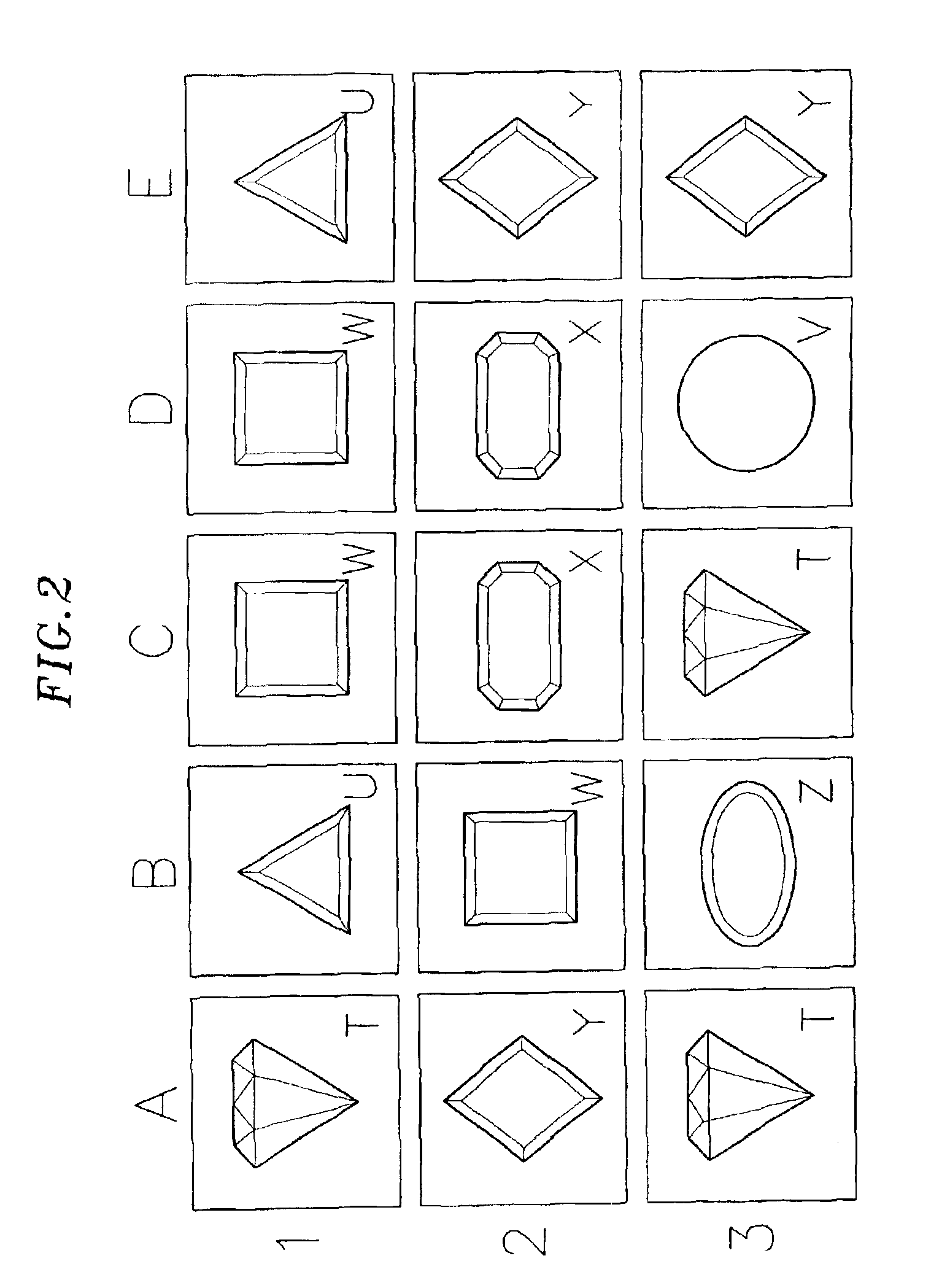 Electronic game and method for playing a game based upon removal and replacing symbols in the game matrix