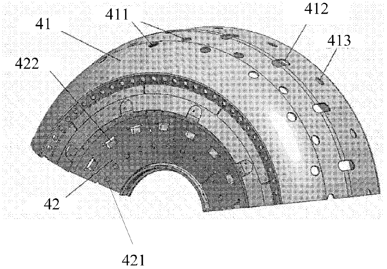Small-sized annular combustion chamber with high-capacity heat intensity