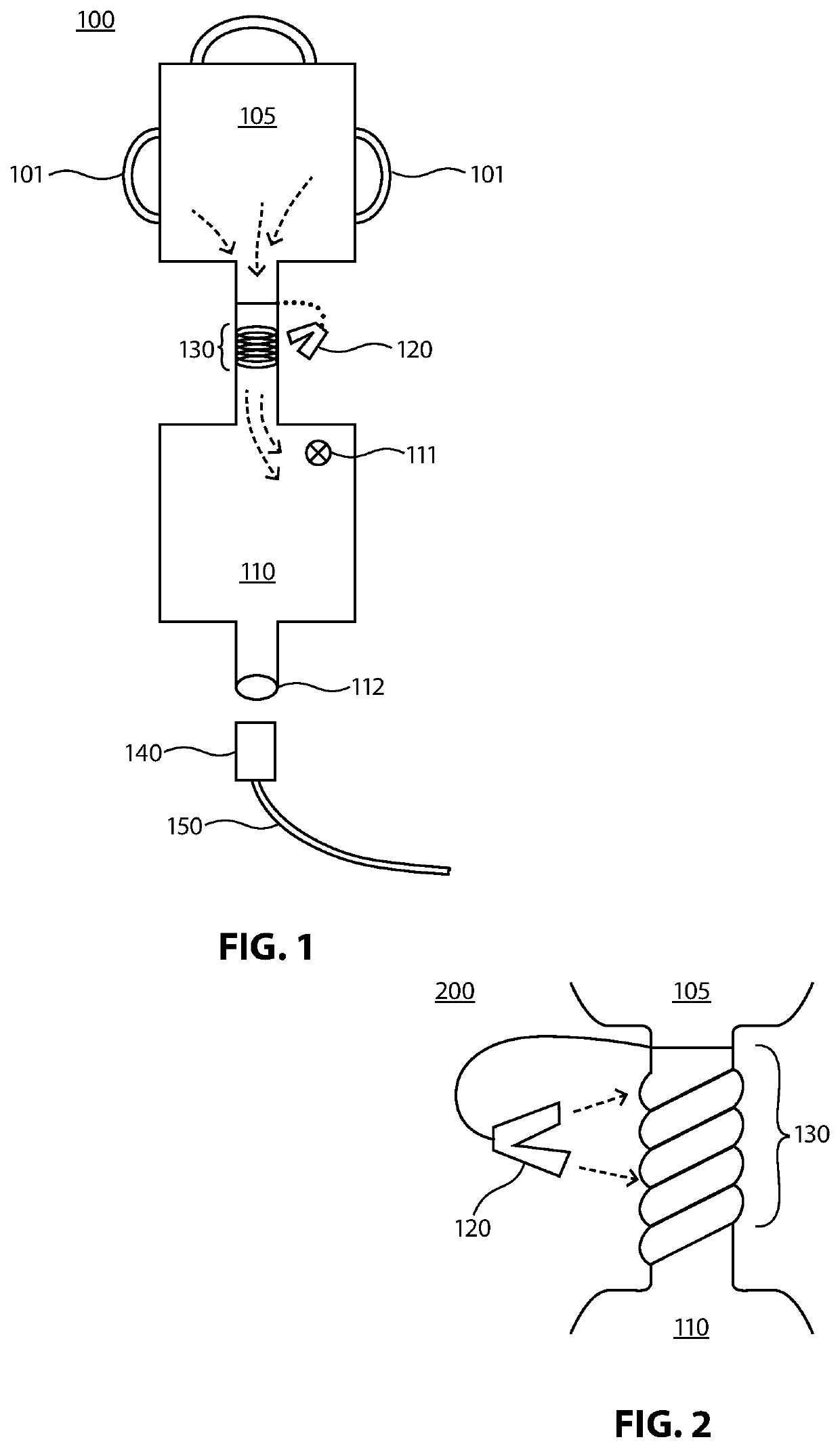 System and method for providing pressurized infusion transfer reservoirs