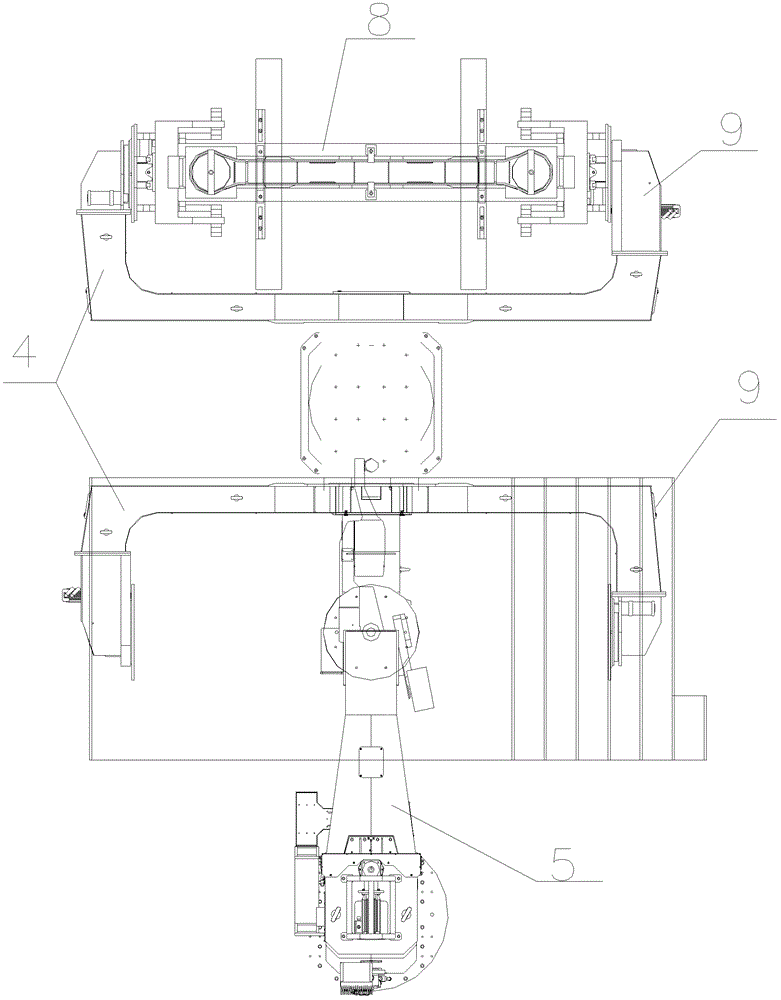 Automatic welding system for truck frame