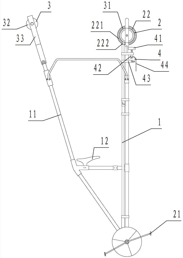 Shaft-driven wire outlet overhead trolley