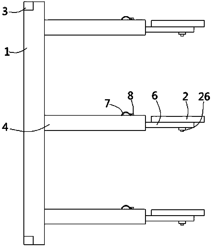 Bracket of medical instrument