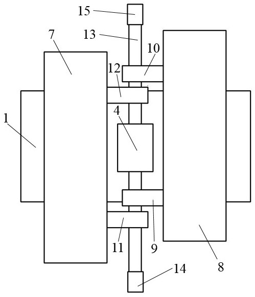 Natural gas pipeline laying calibration device