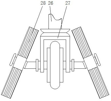 Equipment for assisting ultrasonic transducer in clearing impurities in pipeline