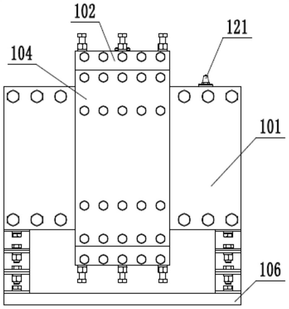 Double-plastid gap nonlinear dynamics experiment device