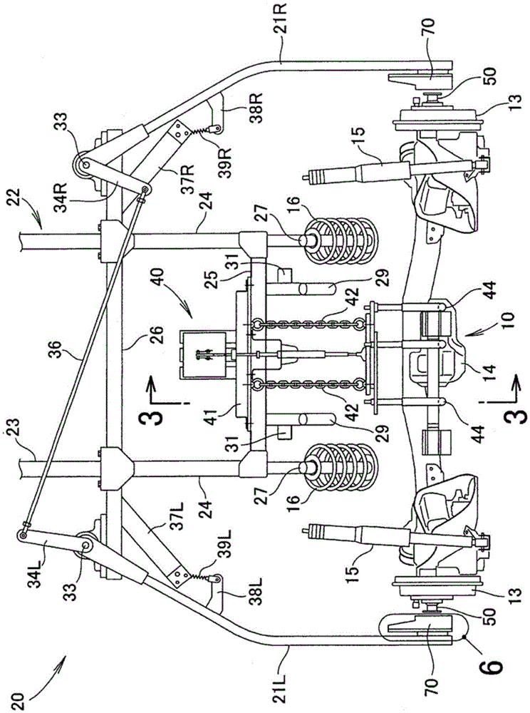 Suspension aggregate delivery device