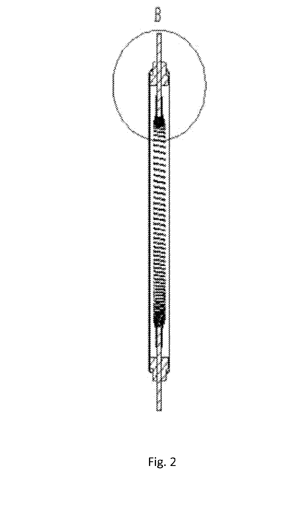 Device for heating and/or vaporizing a fluid such as water