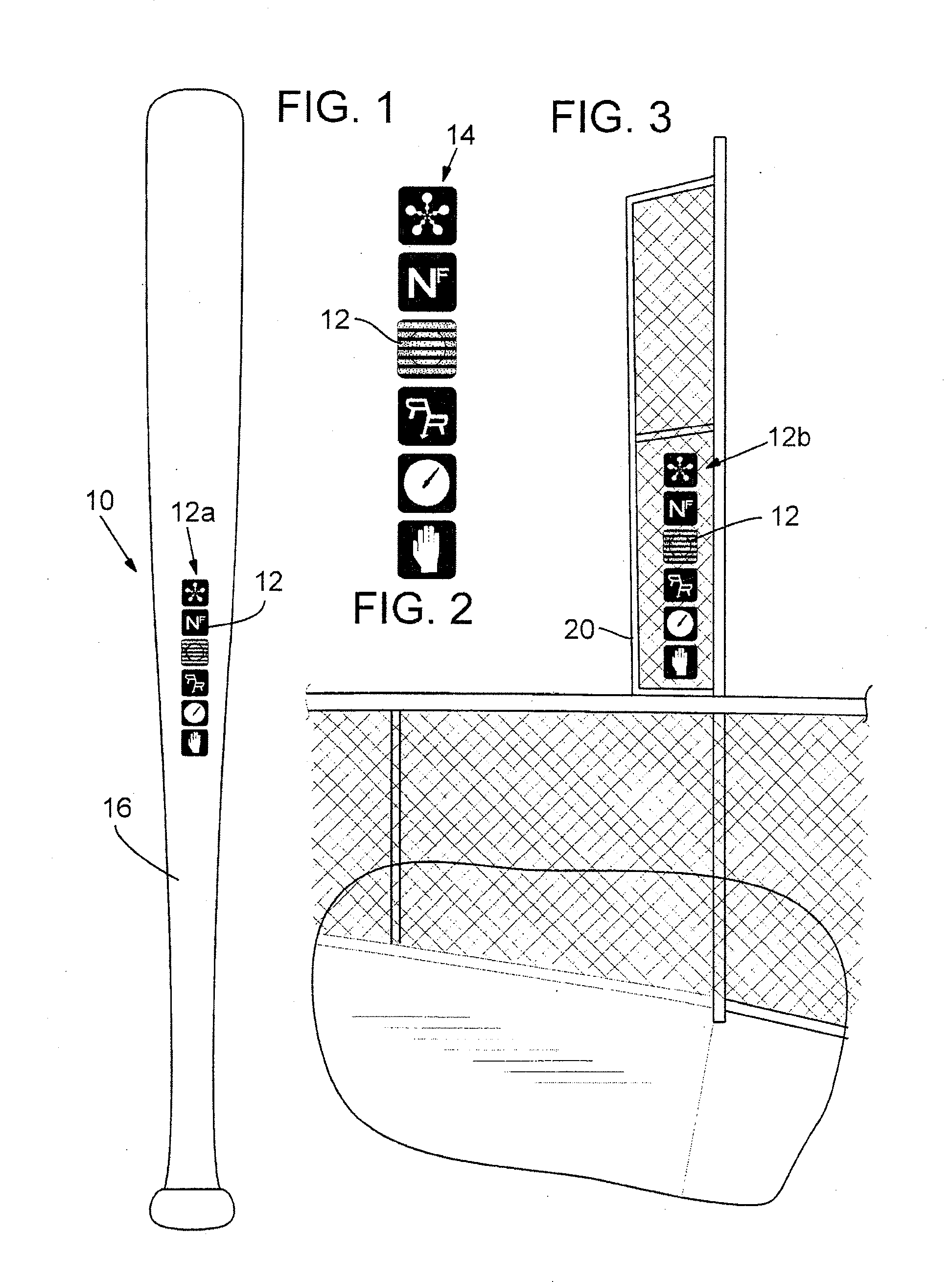 Sporting Devices and Structures Having Dynamic Visual Indicia
