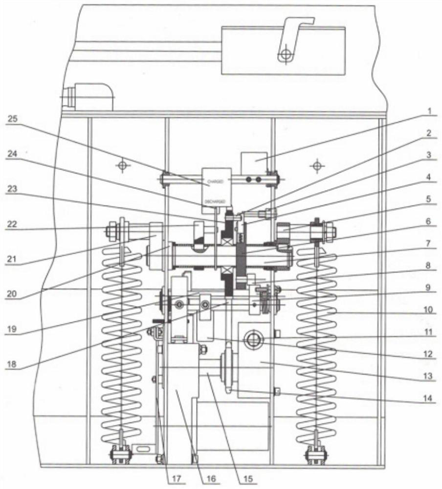 Handcart switch cabinet lower grounding handcart and method